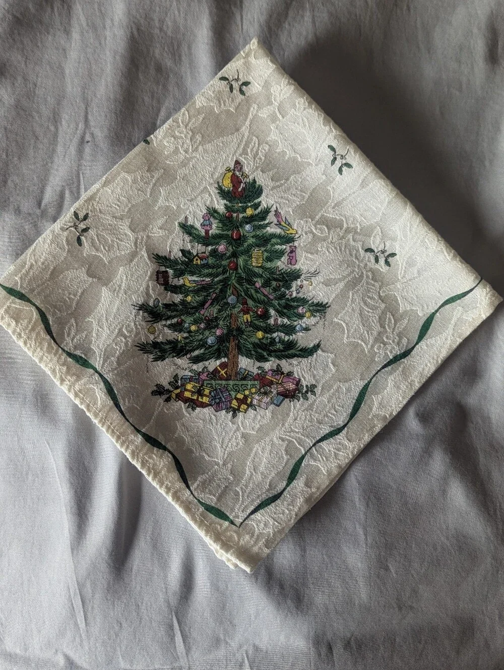 Christmas Tree Jacquard Napkins Set of 4 18x19